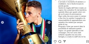 阿斯拉尼社媒告别：感谢所有支持我的人，国米将永远在我心中